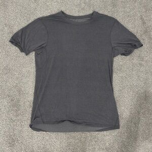 lululemon athletica Charcoal Short Sleeve Tee
